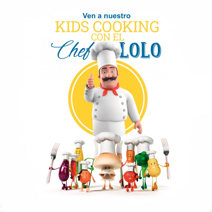 Concurso de cocina infantil: el Chef Lolo cocinará con los niños en Moraleja Green Concurso de cocina infantil: el Chef Lolo cocinará con los niños en Moraleja Green
