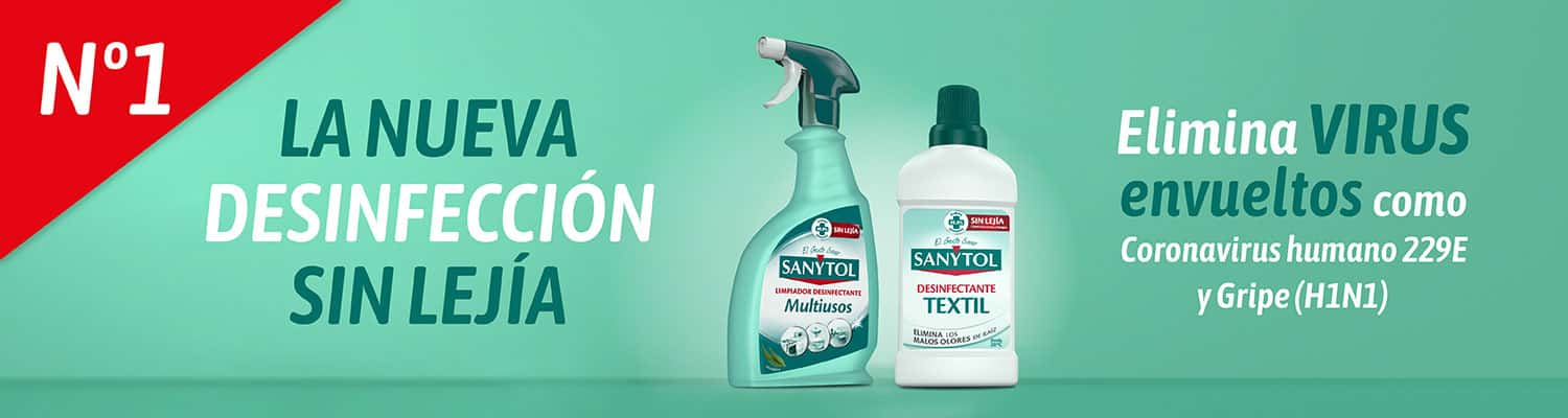 Sanytol, la nueva desinfección sin lejía - Sanchez Romero